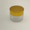 Botellas de Vidrio Mate Personalizadas para Crema 30g 50g Redondas para Crema de Ojos y Crema Facial Múltiples Especificaciones Empaques Cosméticos Botellas Vacías