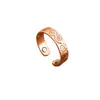 Anillo Abierto Elegante y Sofisticado con Patrón Tallado Tótems para Hombres, Venta Caliente Transfronteriza Anillo de Moda Retro Magnético de Cobre Rojo