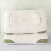 Nuevo Núcleo de Almohada con Bordado de Algodón Brocado Amigable con la Piel, Almohada de Sueño Profundo con Soporte Cervical 3D de Cero Presión para Adultos, Uso en el Hogar, Núcleo de Almohada para Dormitorio Estudiantil