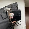Mochila Coreana Simple de Color Sólido para Mujer, Nueva Colección Primavera 2026, Bolso de Hombro Texturizado de Moda, Bolso de Mano Dulce
