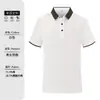 Overol de verano de alta gama para catering, solapa, manga corta, polo, herramienta, bordado de logotipo, publicidad, camisa cultural