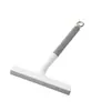 Limpiaparabrisas para puerta de vidrio de baño, limpiaparabrisas multifuncional, con ganchos, adecuado para puertas de baño, ventanas, espejos, azulejos y cristales de ventanas de coche. Dimensiones: 9.6 * 11.8 pulgadas.