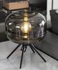 Luminária de Mesa para Sala de Estar em Mármore Estilo Nórdico, Moderna Simples Personalidade Quarto Cabeceira, Estudo Vidro Estilo Minimalista Luz Luxo