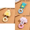 Novo Brinquedo para Cachorro Pequeno Brinquedo de Pelúcia com Som Donut de TPR para Mastigar Corgi Bichon Autoentretenimento Brinquedo para Aliviar o Tédio