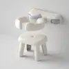 Suporte Dobrável de Parede para Acessórios de Banho Infantil, Sem Furo para Chuveiro, Ventosa para Bebê, Suporte Fixo de Banho para Banheiro