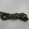 Novo Ponto 5mm Colorido Padrão Cruzado Poliéster Corda Redonda Paracord Fio Central Jaqueta de Outwear Esportivo Corda de Cintura Corda de Chapéu