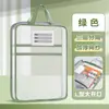 Bolsa para Archivos de Gran Apertura en Forma de L, Bolsa para Materias A4, Tres Capas, Gran Capacidad, L, Malla Transparente, Bolsa para Guardar Exámenes de Estudiante