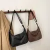 Bolso Tote de Hombro Único de Gran Capacidad para Mujer 2025 Nuevo de Moda Estilo Coreano Moderno Retro Casual para el Trabajo Bolso Cubo