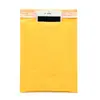 Saco Envelopamento com Plástico Bolha de Papel Kraft Amarelo Saco de Embalagem para Logística de E-commerce Embalagem Espessa Saco para Envio Envelopamento com Plástico Bolha Personalizado