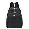 Mochila Feminina de Tecido Oxford Mochila Executiva para o Dia a Dia Mochila de Viagem Simples de Cor Sólida para Comércio Exterior
