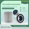 Filtro de ar HEPA desodorizante de pó de fábrica de origem H13H14 Filtro de carvão ativado doméstico de alta eficiência