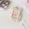 Hisocute Estilo Coreano Colección de Portatarjetas de 3 pulgadas, Almacenamiento de Fotos de Celebridades y Colgador de Exhibición con Cubierta Protectora, Múltiples Estilos Disponibles
