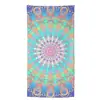 Toalla de playa de microfibra con mandala, bestseller transfronterizo de Amazon, toalla impresa digitalmente, toalla de baño para la playa, toalla de secado rápido