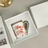 Taza Cruzada Dijia Ruyi Tigre Porcelana Ósea para Hombres y Mujeres Leche Taza de Agua para el Hogar Regalo Taza de Té para Oficina
