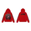 Sudadera con capucha holgada para hombre Hellstar Transfronteriza Alta Calidad Retro Americano High Street Traje NFC