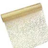 Atacado do Fabricante Venda Quente Transfronteiriça Em Estoque Estampagem a Quente Glitter Estrelado Caminho de Mesa Decoração de Festa de Aniversário Natal Halloween Jantar