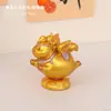 Cavalo Bobblehead Estilo Chinês Moderno Ornamento de Resina Decoração de Escritório Mascote Decoração de Carro Presente Criativo Fofo