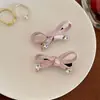Pinza para el pelo de lazo de estrella con pedrería, Pinza dulce y coqueta para el flequillo, Pasador lateral, Lindo accesorio para el pelo diario, Alto valor estético