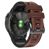 Correa de Silicona y Cuero de Liberación Rápida de 22 26 mm Adecuada para Fenix 7X 6X 5X 7 6 5