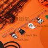 Pulsera combinada de Halloween con cabeza de calabaza, araña, murciélago, casa fantasma, calavera, decoración navideña, pulsera creativa