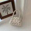 Bolso Cruzado de un Solo Hombro Nuevo de Verano 2026, Bolso Casual de Textura a la Moda, Diseño de Nicho, Bolso Cuadrado Pequeño Único para Mujer
