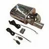 Tubo de escape de acero inoxidable con válvula eléctrica y control remoto, silenciador de onda sonora variable, conjunto de sección trasera de escape disponible ahora