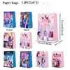 Nuevo producto: Set de Vajilla de Papel para Fiesta de Niñas con Temática de Caza de Brujas, Platos de Papel, Servilletas, Mantel, Banderín, Decoraciones de Cumpleaños