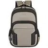 Mochila para laptop de negócios de grande capacidade, design simples para alunos do ensino fundamental e médio e estudantes universitários, mochila leve para viagens e negócios