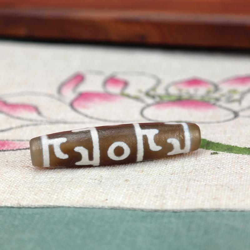 智贝SKU图_2西藏天然真品至纯玉髓老矿大能同款二眼九眼