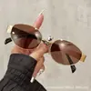 Óculos de Sol da Moda Tendência Estilo Celebridade da Internet para Dirigir, Venda Direta Popular no Atacado para Mulheres - Coleção Primavera/Verão 2024