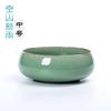 Longquan celadón lavado de té accesorios de té taza lavado de pluma grieta de hielo cenicero de cerámica residuo de té cuenco hidropónico venta al por mayor comercial