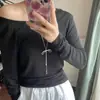 ¡Comparte algunos accesorios halter asequibles y versátiles de estilo coreano! Accesorios de Cadena para Camiseta Sudadera de Collar Largo de Nicho
