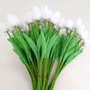 Decoração de bolo de cozimento de dia dos namorados Enfeites de tulipa Celebridade da Internet Bolo de deusa bonita Flor Plug-in de flor