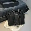Bolsa tote casual de grande capacidade para mulheres, nova moda outono 2026 bolsa de ombro, bolsa de mão casual texturizada para o dia a dia