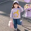Abrigo para Niñas 2026 Primavera y Otoño Nuevo Estilo Moda Otoñal para Niñas Pequeñas Chaqueta con Capucha Casual a la Moda Cortavientos Infantil