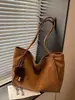 Bolsa de Mão Retro de Grande Capacidade Feminina 2026 Outono/Inverno Novo Estilo Meilade Bolsa de Ombro Único para o Trabalho Bolsa Tote para Trabalhador de Escritório