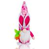 Decoraciones de Muñeco de Conejo de Pascua Transfronterizo Viejo sin Rostro Colorido Sombrero Largo Adornos de Muñeco Enano