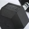 Atacado halteres hexagonais de plástico para homens ferro equipamento de ginástica para academia em casa halteres fixos de ferro fundido comercial