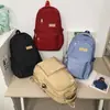 2026 Nova Mochila Estilo Coreano Estilo Universitário Mochila de Casal para Estudantes Universitários Leve e Casual Mochila para Alunos do Ensino Médio