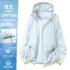 Chaqueta Fina con Capucha para Protección Solar para Mujer, Nueva Ropa Transpirable con Protección UV para el Sol para Hombre, Verano 2026