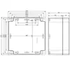 F5 al por mayor: Caja Impermeable de Plástico 160*160*90 Caja de Empalmes Impermeable para Monitoreo Interior y Exterior Caja de Terminales