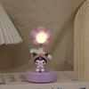 Venda quente girassol pequenos enfeites de presente de aniversário luz da noite Sanrio decoração do quarto coolomi Yugui enfeites de cachorro