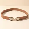 Cinturón de Mujer Nuevo Accesorio Cinturón Elástico para Jeans, Vestidos, Suéteres Largos, Abrigos, Perezoso Elástico