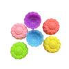 En existencia, molde de silicona para pastel de girasol estéreo de 5 cm, 6 colores, nuevas flores, taza Mafen
