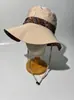 Sombrero de Pescador con Logo Personalizado Transfronterizo para Primavera y Otoño Fábrica de Origen Personalizado Sombrero de Maceta para Cabeza Grande Sombrero de Cubo a Prueba de Viento para Viajes