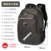 En stock mochila de negocios para hombre de nailon de gran capacidad para portátil de 15,6 pulgadas mochila para escuela secundaria 19 de gama alta