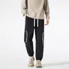 Nuevos Leggings Casuales Retro para Hombre para Primavera y Otoño Nueva Tendencia de Pareja Pantalones Sueltos Versátiles