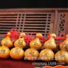 Al por mayor de fábrica colgante llavero calabaza de melocotón melocotón doce signos del zodíaco calabaza bendición segura Ruyi
