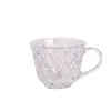 Taza de Café Transparente Tropical con Asa, Taza para Café Helado, Mocha, Caramelo, Latte, Taza para Té de Cafetería
