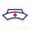 Serie de salud de enfermera médica pieza acrílica pasador parche pasador DIY aretes accesorios de joyería 1Yc47994